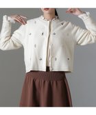 【ナノ ユニバース/nano universe】のビジュー刺繍ニットカーディガン 人気、トレンドファッション・服の通販 founy(ファニー) ファッション Fashion レディースファッション Fashion for Women トップス・カットソー Cut & Sew Tops ニット Knit Tops & Sweaters カーディガン・羽織り Layered Style Cardigans アシンメトリー Asymmetrical Style ウォッシャブル Machine Washable カーディガン Cardigan, Knitwear コンパクト Compact, Small Size ビジュー Bijou, Jewel-like Accent ベーシック Basic, Essential 2024年 2024 エレガント 上品 Elegant 2024-2025秋冬・A/W Autumn/Winter 2024–25 AW24–25 thumbnail オフホワイト1|ID: prp329100004644133 ipo3291000000033506302