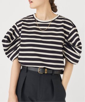 【イエナ/IENA】 ボリュームスリーブTシャツ人気、トレンドファッション・服の通販 founy(ファニー) ファッション Fashion レディースファッション Fashion for Women トップス・カットソー Cut & Sew Tops シャツ・ブラウス・オフィスカジュアル Elegant Blouses & Button-Ups ロングTシャツ・Tシャツ Longline T-Shirts & Tees ボリューム袖・フリルスリーブブラウス Voluminous & Ruffle Sleeves / Puffy Sleeve Tops 2025年 2025 2025-2026秋冬・A/W Autumn/Winter 2025–26 AW25–26 インナー Innerwear サロペット Overalls, Salopette シンプル Simple, Minimal ストレッチ Stretch, Stretchy Fabric スリーブ Sleeve, Long Sleeve / Short Sleeve バランス Balance, Style Balance パターン Pattern, Design Print |ID:prp329100004644147