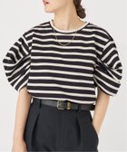 【イエナ/IENA】のボリュームスリーブTシャツ 人気、トレンドファッション・服の通販 founy(ファニー) ファッション Fashion レディースファッション Fashion for Women トップス・カットソー Cut & Sew Tops シャツ・ブラウス・オフィスカジュアル Elegant Blouses & Button-Ups ロングTシャツ・Tシャツ Longline T-Shirts & Tees ボリューム袖・フリルスリーブブラウス Voluminous & Ruffle Sleeves / Puffy Sleeve Tops 2025年 2025 2025-2026秋冬・A/W Autumn/Winter 2025–26 AW25–26 インナー Innerwear サロペット Overalls, Salopette シンプル Simple, Minimal ストレッチ Stretch, Stretchy Fabric スリーブ Sleeve, Long Sleeve / Short Sleeve バランス Balance, Style Balance パターン Pattern, Design Print thumbnail ブラック A|ID: prp329100004644147 ipo3291000000033636960