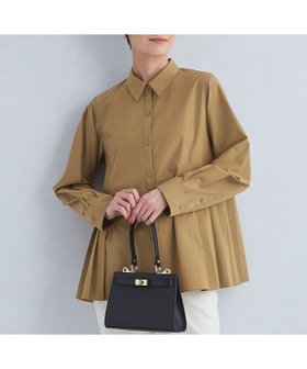 【ユナイテッドアローズ/UNITED ARROWS】のバック プリーツ シャツ 人気、トレンドファッション・服の通販 founy(ファニー) ファッション Fashion レディースファッション Fashion for Women トップス・カットソー Cut & Sew Tops シャツ・ブラウス・オフィスカジュアル Elegant Blouses & Button-Ups バッグ Bags おすすめ Recommended / Our Picks タイトスカート Pencil Skirt, Tight Skirt デニム Denim, Jeans Material フロント Front, Front Design プリーツ Pleats, Pleated ボトム Bottoms, Lower Wear エレガント 上品 Elegant ビジネス 仕事 通勤 Business / Work / Commuting 秋 Autumn |ID:prp329100004644159
