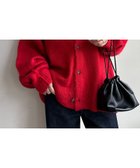 【ディスコート/Discoat】の【WEB限定/ユニセックス】モヘアライクシャギーカーディガン レッド|ID: prp329100004644162 ipo3291000000033506656