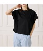 【セブンアイディコンセプト/7-IDconcept】のハンカチスリーブプルオーバー《接触冷感》 人気、トレンドファッション・服の通販 founy(ファニー) ファッション Fashion レディースファッション Fashion for Women トップス・カットソー Cut & Sew Tops カジュアルプルオーバー・ニットトップス Pullovers & Knit Tops / Casual Pullovers カットソー Cut and Sewn Top シンプル Simple, Minimal スマート Smart, Elegant スリーブ Sleeve, Long Sleeve / Short Sleeve ハンカチ Handkerchief, Hanky thumbnail ブラック|ID: prp329100004644163 ipo3291000000033506660