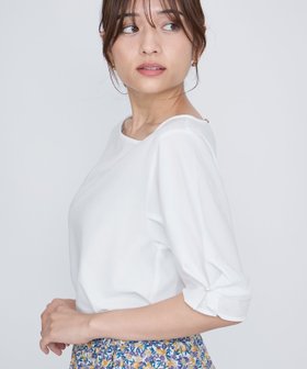 【クイーンズ コート/QUEENS COURT】のサッカーパールボタンタックブラウス≪手洗い可能≫ 人気、トレンドファッション・服の通販 founy(ファニー) ファッション Fashion レディースファッション Fashion for Women トップス・カットソー Cut & Sew Tops シャツ・ブラウス・オフィスカジュアル Elegant Blouses & Button-Ups サッカー Seersucker, Summer Fabric パール Pearl, Pearl Accent フェミニン Feminine, Girly フォルム Silhouette, Form ポケット Pocket, Pocket Detail ワンポイント One Point, Statement Accent |ID:prp329100004644169