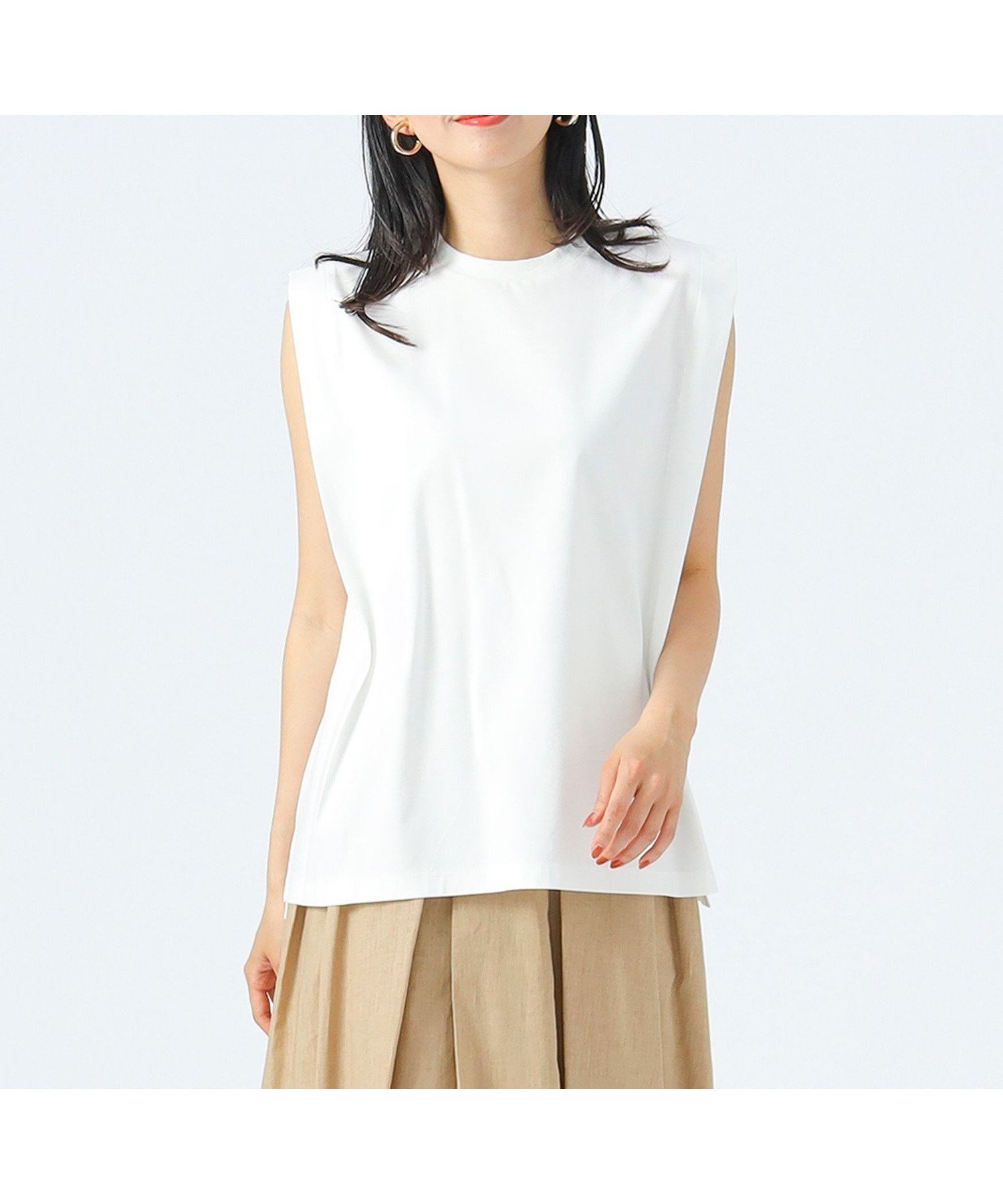 【ビームス ハート/BEAMS HEART】のタック スリーブ プルオーバー インテリア・キッズ・メンズ・レディースファッション・服の通販 founy(ファニー) 　ファッション　Fashion　レディースファッション　Fashion for Women　トップス・カットソー　Cut & Sew Tops　カジュアルプルオーバー・ニットトップス　Pullovers & Knit Tops / Casual Pullovers　ウェーブ　Wavy Pattern　カットソー　Cut and Sewn Top　シンプル　Simple, Minimal　ストレート　Straight, Straight Cut　スリーブ　Sleeve, Long Sleeve / Short Sleeve　ダウン　Down, Puffer　デニム　Denim, Jeans Material　フィット　Fit, Slim Fit　ボックス　Boxy, Box Shape　リラックス　Relax, Relaxed Fit　ワイド　Wide, Wide Fit　エレガント 上品　Elegant　ビジネス 仕事 通勤　Business / Work / Commuting　OFF WHITE|ID: prp329100004644177 ipo3291000000033506880