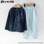 【ブランシェス/branshes / KIDS】の【ポケモン】ルームウェア 人気、トレンドファッション・服の通販 founy(ファニー) ファッション Fashion キッズファッション Fashion for Kids おすすめ Recommended / Our Picks パジャマ Pajamas, Sleepwear プリント Print, Printed Pattern ポケット Pocket, Pocket Detail 長袖 Long Sleeve, Full Sleeve thumbnail ネイビーブルー|ID: prp329100004644214 ipo3291000000033507583