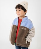 【エフオー オンラインストア/F.O.Online Store / KIDS】の【両面主役!】リバーシブルボアジャケット 人気、トレンドファッション・服の通販 founy(ファニー) ファッション Fashion キッズファッション Fashion for Kids アウター Coat Outerwear /Kids シンプル Simple, Minimal タフタ Taffeta, Structured Fabric リバーシブル Reversible, Two-Sided ワンポイント One Point, Statement Accent 冬 Winter / This Winter thumbnail マルチカラー1|ID: prp329100004644222 ipo3291000000035158492