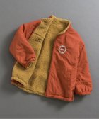 【エフオー オンラインストア/F.O.Online Store / KIDS】の【両面主役!】リバーシブルボアジャケット 人気、トレンドファッション・服の通販 founy(ファニー) ファッション Fashion キッズファッション Fashion for Kids アウター Coat Outerwear /Kids シンプル Simple, Minimal タフタ Taffeta, Structured Fabric リバーシブル Reversible, Two-Sided ワンポイント One Point, Statement Accent 冬 Winter / This Winter thumbnail レッド|ID: prp329100004644222 ipo3291000000035158500