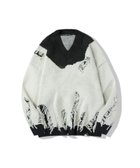 【アイモハ/aimoha】のHOOK/【HOOK】配色ダメージ加工ニット風スウェット 人気、トレンドファッション・服の通販 founy(ファニー) ファッション Fashion レディースファッション Fashion for Women トップス・カットソー Cut & Sew Tops ニット Knit Tops & Sweaters レディースパーカー・カジュアルフーディー Casual Hoodies & Sweatshirts スウェット・クルーネックトップス Sweatshirts & Crewnecks / Relaxed Fit Sweat Tops おすすめ Recommended / Our Picks インナー Innerwear スウェット / スエット Sweatshirt, Sweatwear ダメージ Distressed, Destroyed リラックス Relax, Relaxed Fit ロング Long, Long-Length 冬 Winter / This Winter 秋 Autumn thumbnail ホワイト|ID: prp329100004644224 ipo3291000000033507705