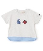 【ナルミヤ オンライン/NARUMIYA ONELINE / KIDS】のブロックプリント半袖Tシャツ 人気、トレンドファッション・服の通販 founy(ファニー) ファッション Fashion キッズファッション Fashion for Kids ブロック Block, Solid Block Pattern プリント Print, Printed Pattern ポケット Pocket, Pocket Detail 半袖 Short Sleeve, Half Sleeve thumbnail シロ杢|ID: prp329100004644247 ipo3291000000033508088