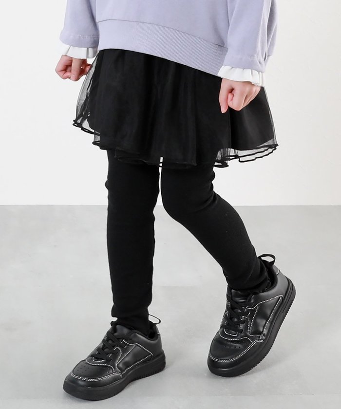 【デビロック/devirock / KIDS】のボリュームチュール 10分丈 スカッツ インテリア・キッズ・メンズ・レディースファッション・服の通販 founy(ファニー) https://founy.com/ ファッション Fashion キッズファッション Fashion for Kids カットソー Cut and Sewn Top ストレッチ Stretch, Stretchy Fabric スニーカー Sneakers, Trainers チュール Tulip, Tulip Motif テレコ Ribbed, Rib Stitch フィット Fit, Slim Fit おすすめ Recommended / Our Picks |ID: prp329100004644283 ipo3291000000034088426