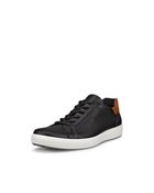 【エコー/ECCO / MEN】のECCO ソフト 7 本革 メンズ カジュアル スニーカー BLACK / COGNAC|ID: prp329100004644299 ipo3291000000033508885