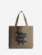 【メゾン キツネ/MAISON KITSUNE / MEN】のSTUNT FOXE TOTE TAUPE BROWN|ID: prp329100004644331 ipo3291000000033561393