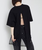 【ユナイテッドアローズ/UNITED ARROWS】のAEWEN MATOPH バックスリット ビッグTシャツ BLACK|ID:prp329100004644343