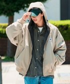 【フリークスストア/FREAK'S STORE】のColumbia×FREAK S STORE 別注 インペリアルパーク ナイロン フリース リバーシブル フーディ- ブルゾン 【限定展開】 25AW OXFORD TAN×SHARK|ID: prp329100004644348 ipo3291000000033824497