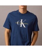 【カルバンクライン/Calvin Klein / MEN】の【公式ショップ】 カルバンクライン モノロゴ Tシャツ Calvin Klein Jeans 40EM286 人気、トレンドファッション・服の通販 founy(ファニー) ファッション Fashion メンズファッション Fashion for Men ショート Short, Short Length シンプル Simple, Minimal スリーブ Sleeve, Long Sleeve / Short Sleeve センター Center, Center Line thumbnail Blue Jean|ID: prp329100004644650 ipo3291000000033514530