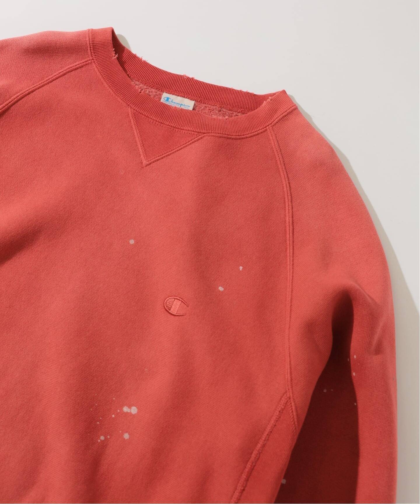 【ジャーナルスタンダード レリューム/JOURNAL STANDARD relume / MEN】のCHAMPION / チャンピオン 別注 リバースウィーブ オーバーダイ スウェット インテリア・キッズ・メンズ・レディースファッション・服の通販 founy(ファニー) 　ファッション　Fashion　メンズファッション　Fashion for Men　スウェット / スエット　Sweatshirt, Sweatwear　スリーブ　Sleeve, Long Sleeve / Short Sleeve　別注　Limited Edition, Custom Order　2025年　2025　2025春夏・S/S　Spring/Summer 2025 SS25　レッド B|ID: prp329100004644674 ipo3291000000033514916