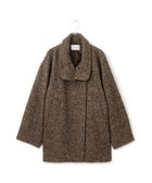 【アダム エ ロペ/ADAM ET ROPE'】の【WEB限定】スタンドカラーウールミドルコート ブラウン系(23)|ID: prp329100004644693 ipo3291000000033515289