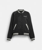 【コーチ/COACH】の【公式】リバーシブル シグネチャー スーベニア ヴァーシティ ジャケット 人気、トレンドファッション・服の通販 founy(ファニー) ファッション Fashion レディースファッション Fashion for Women アウター Coat / Outerwear Collection レディースジャケット・軽アウター Jackets アウトレット Outlet / Clearance ジャケット Jacket, Outerwear パターン Pattern, Design Print ポケット Pocket, Pocket Detail リバーシブル Reversible, Two-Sided thumbnail BLACK|ID: prp329100004644823 ipo3291000000033517542