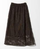 【ビューティ&ユース ユナイテッドアローズ/BEAUTY&YOUTH / UNITED ARROWS】の【WEB限定】エンブロイダリー チュールギャザースカート DK.BROWN|ID: prp329100004644833 ipo3291000000033517609