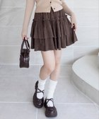 【クリア/clear】の2段フリルティアードスウェードミニスカート 人気、トレンドファッション・服の通販 founy(ファニー) ファッション Fashion レディースファッション Fashion for Women スカート Skirts ミニスカート Mini Skirts おすすめ Recommended / Our Picks コンパクト Compact, Small Size ショート Short, Short Length バランス Balance, Style Balance ロング Long, Long-Length 秋 Autumn A/W・秋冬 Autumn/Winter thumbnail BR|ID: prp329100004644839 ipo3291000000033517696