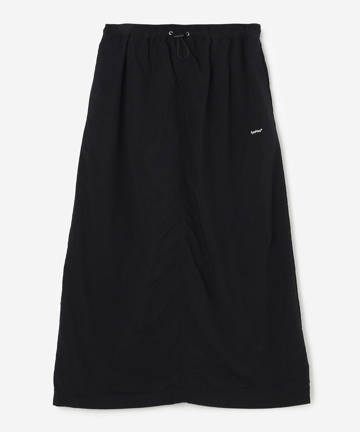 【ビショップ/Bshop】のナイロンタスラン イージースカート WOMEN インテリア・キッズ・メンズ・レディースファッション・服の通販 founy(ファニー) 　ファッション　Fashion　レディースファッション　Fashion for Women　スカート　Skirts　ドローコード　Drawcord, Drawstring Cord　フロント　Front, Front Design　ミドル　Middle Length, Mid Height　BLACK|ID: prp329100004644848 ipo3291000000033517820