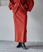 【レプシィム ローリーズファーム/LEPSIM LOWRYS FARM】の12ゲージ総針ナロースカート レッド35|ID: prp329100004644850 ipo3291000000034561186