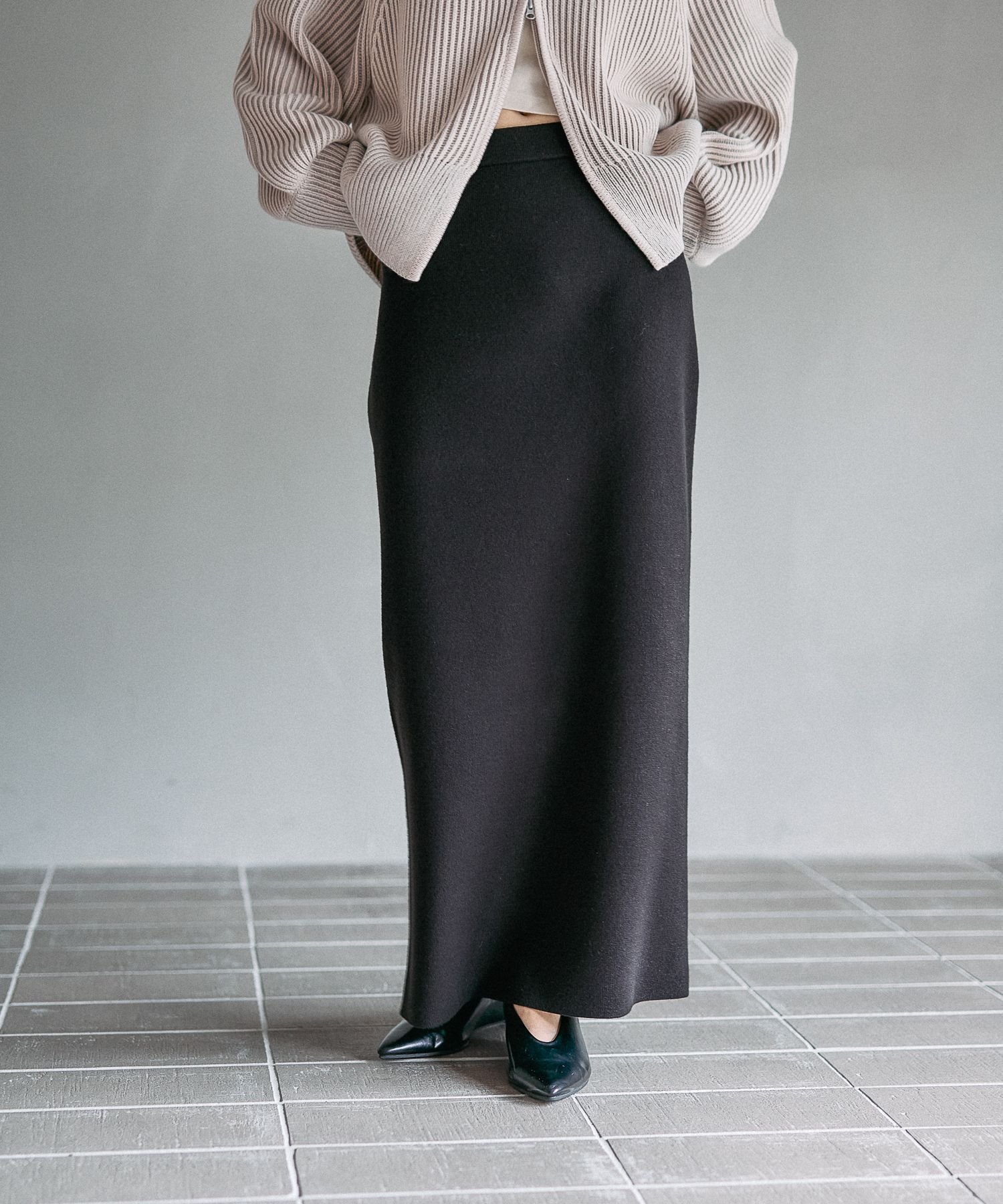 【レプシィム ローリーズファーム/LEPSIM LOWRYS FARM】の12ゲージ総針ナロースカート インテリア・キッズ・メンズ・レディースファッション・服の通販 founy(ファニー) ファッション Fashion レディースファッション Fashion for Women スカート Skirts おすすめ Recommended / Our Picks 人気 Popular, Best Seller 秋 Autumn ブラック09|ID: prp329100004644850 ipo3291000000034561187