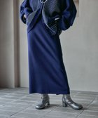 【レプシィム ローリーズファーム/LEPSIM LOWRYS FARM】の12ゲージ総針ナロースカート ネイビー88|ID: prp329100004644850 ipo3291000000035027499