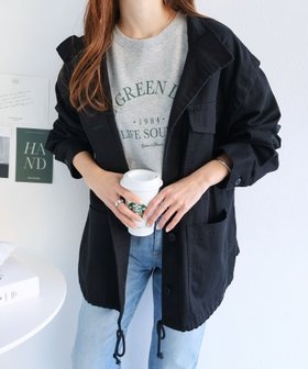 【アンドミー/andme】の2way ミリタリー ジャケット 人気、トレンドファッション・服の通販 founy(ファニー) ファッション Fashion レディースファッション Fashion for Women アウター Coat / Outerwear Collection レディースジャケット・軽アウター Jackets おすすめ Recommended / Our Picks カットソー Cut and Sewn Top ジャケット Jacket, Outerwear ドローコード Drawcord, Drawstring Cord ベスト Vest, Waistcoat ミリタリー Military, Army Style |ID:prp329100004644851
