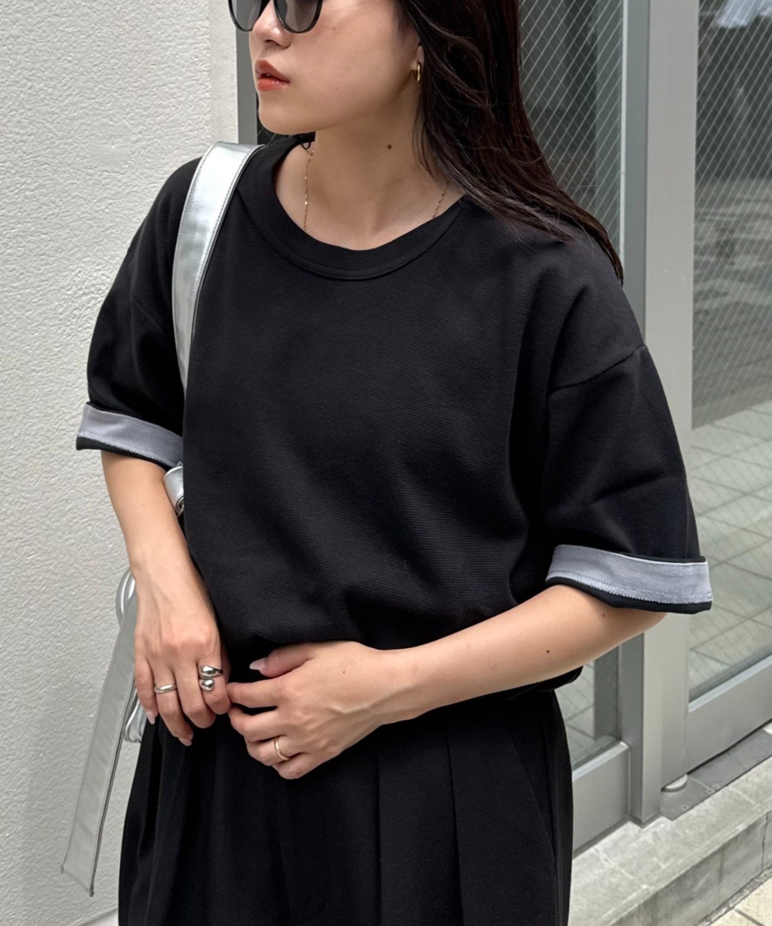 【チャオパニックティピー/CIAOPANIC TYPY】の【真夏でも着れる】ユニセックスキープシェイプフライス半袖Tee 人気、トレンドファッション・服の通販 founy(ファニー) ファッション Fashion レディースファッション Fashion for Women トップス・カットソー Cut & Sew Tops インナー Innerwear サマー Summer, Summer Style サンダル Sandals, Summer Shoes シェイプ Shape, Slim Fit ショート Short, Short Length シンプル Simple, Minimal スラックス Slacks, Dress Pants スリーブ Sleeve, Long Sleeve / Short Sleeve チュニック Tunic, Long Top 定番 Standard, Basic Item ハーフ Half, Half-Length フィット Fit, Slim Fit 半袖 Short Sleeve, Half Sleeve リラックス Relax, Relaxed Fit おすすめ Recommended / Our Picks 夏 Summer other-1|ID: prp329100004644858 ipo3291000000034466795