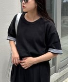 【チャオパニックティピー/CIAOPANIC TYPY】の【真夏でも着れる】ユニセックスキープシェイプフライス半袖Tee 人気、トレンドファッション・服の通販 founy(ファニー) ファッション Fashion レディースファッション Fashion for Women トップス・カットソー Cut & Sew Tops インナー Innerwear サマー Summer, Summer Style サンダル Sandals, Summer Shoes シェイプ Shape, Slim Fit ショート Short, Short Length シンプル Simple, Minimal スラックス Slacks, Dress Pants スリーブ Sleeve, Long Sleeve / Short Sleeve チュニック Tunic, Long Top 定番 Standard, Basic Item ハーフ Half, Half-Length フィット Fit, Slim Fit 半袖 Short Sleeve, Half Sleeve リラックス Relax, Relaxed Fit おすすめ Recommended / Our Picks 夏 Summer thumbnail ブラック|ID: prp329100004644858 ipo3291000000034466797