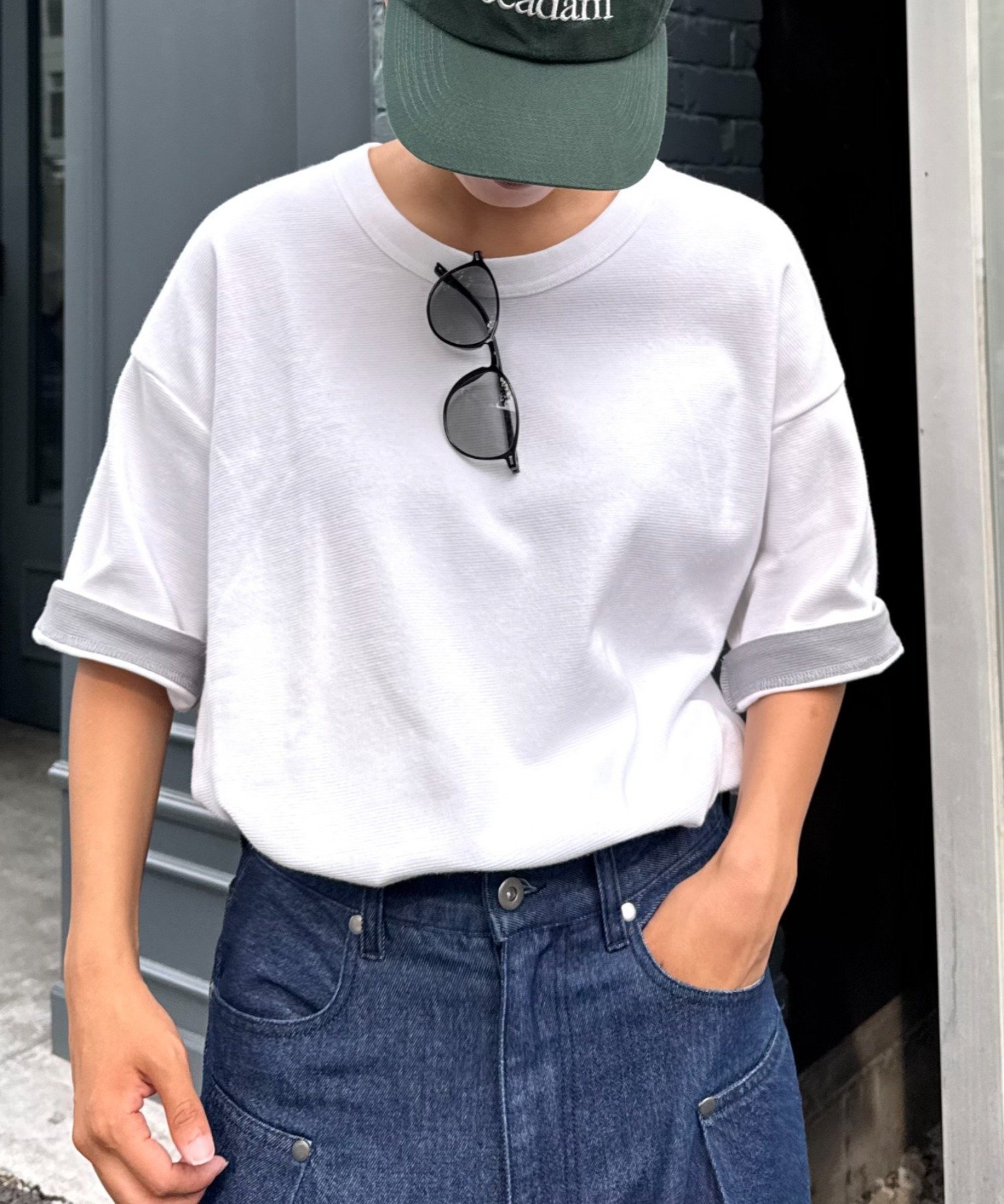 【チャオパニックティピー/CIAOPANIC TYPY】の【真夏でも着れる】ユニセックスキープシェイプフライス半袖Tee インテリア・キッズ・メンズ・レディースファッション・服の通販 founy(ファニー) 　ファッション　Fashion　レディースファッション　Fashion for Women　トップス・カットソー　Cut & Sew Tops　インナー　Innerwear　サマー　Summer, Summer Style　サンダル　Sandals, Summer Shoes　シェイプ　Shape, Slim Fit　ショート　Short, Short Length　シンプル　Simple, Minimal　スラックス　Slacks, Dress Pants　スリーブ　Sleeve, Long Sleeve / Short Sleeve　チュニック　Tunic, Long Top　定番　Standard, Basic Item　ハーフ　Half, Half-Length　フィット　Fit, Slim Fit　半袖　Short Sleeve, Half Sleeve　リラックス　Relax, Relaxed Fit　おすすめ　Recommended / Our Picks　夏　Summer　ホワイト|ID: prp329100004644858 ipo3291000000034902516