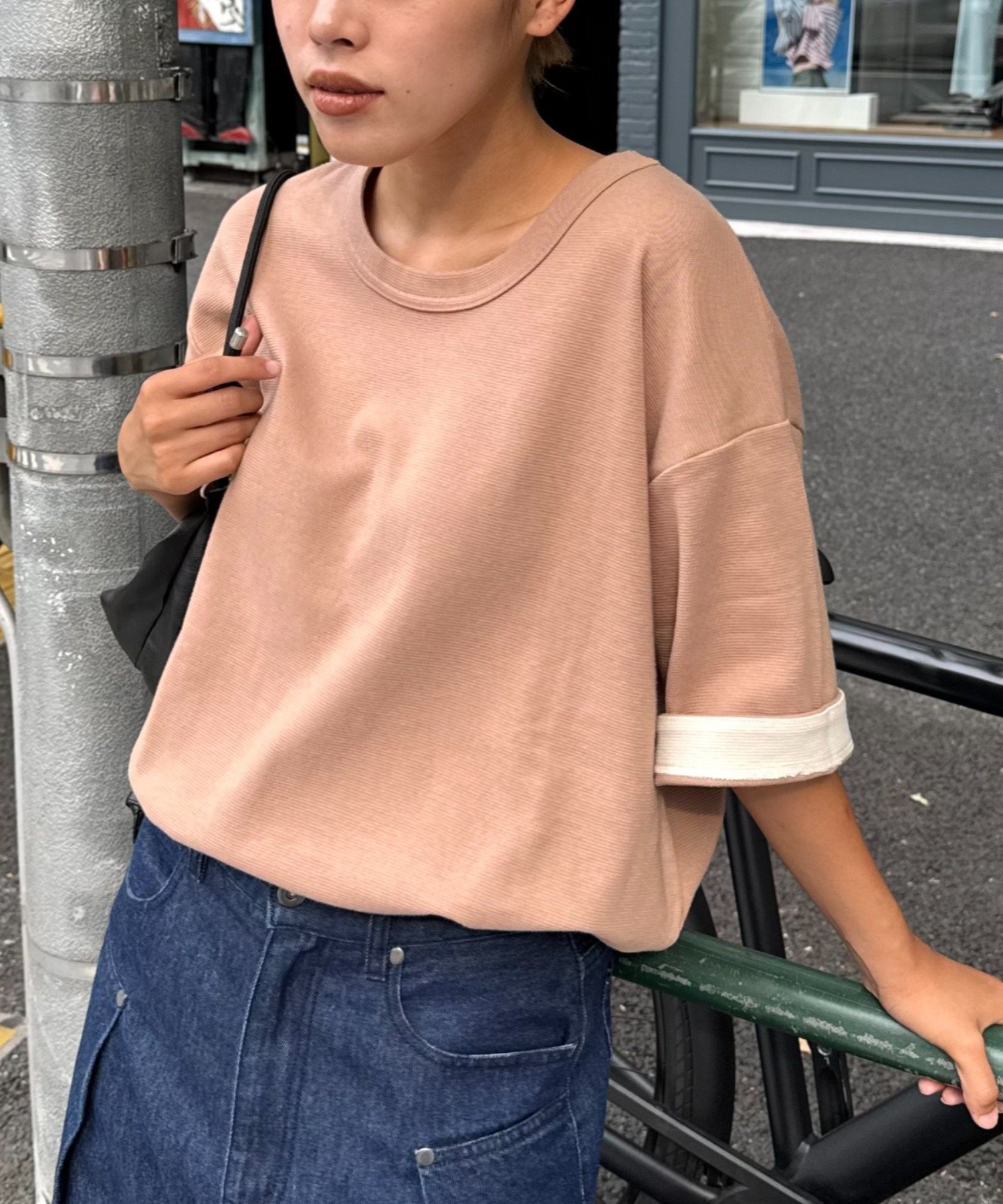 【チャオパニックティピー/CIAOPANIC TYPY】の【真夏でも着れる】ユニセックスキープシェイプフライス半袖Tee インテリア・キッズ・メンズ・レディースファッション・服の通販 founy(ファニー) 　ファッション　Fashion　レディースファッション　Fashion for Women　トップス・カットソー　Cut & Sew Tops　インナー　Innerwear　サマー　Summer, Summer Style　サンダル　Sandals, Summer Shoes　シェイプ　Shape, Slim Fit　ショート　Short, Short Length　シンプル　Simple, Minimal　スラックス　Slacks, Dress Pants　スリーブ　Sleeve, Long Sleeve / Short Sleeve　チュニック　Tunic, Long Top　定番　Standard, Basic Item　ハーフ　Half, Half-Length　フィット　Fit, Slim Fit　半袖　Short Sleeve, Half Sleeve　リラックス　Relax, Relaxed Fit　おすすめ　Recommended / Our Picks　夏　Summer　ベージュ|ID: prp329100004644858 ipo3291000000034902521