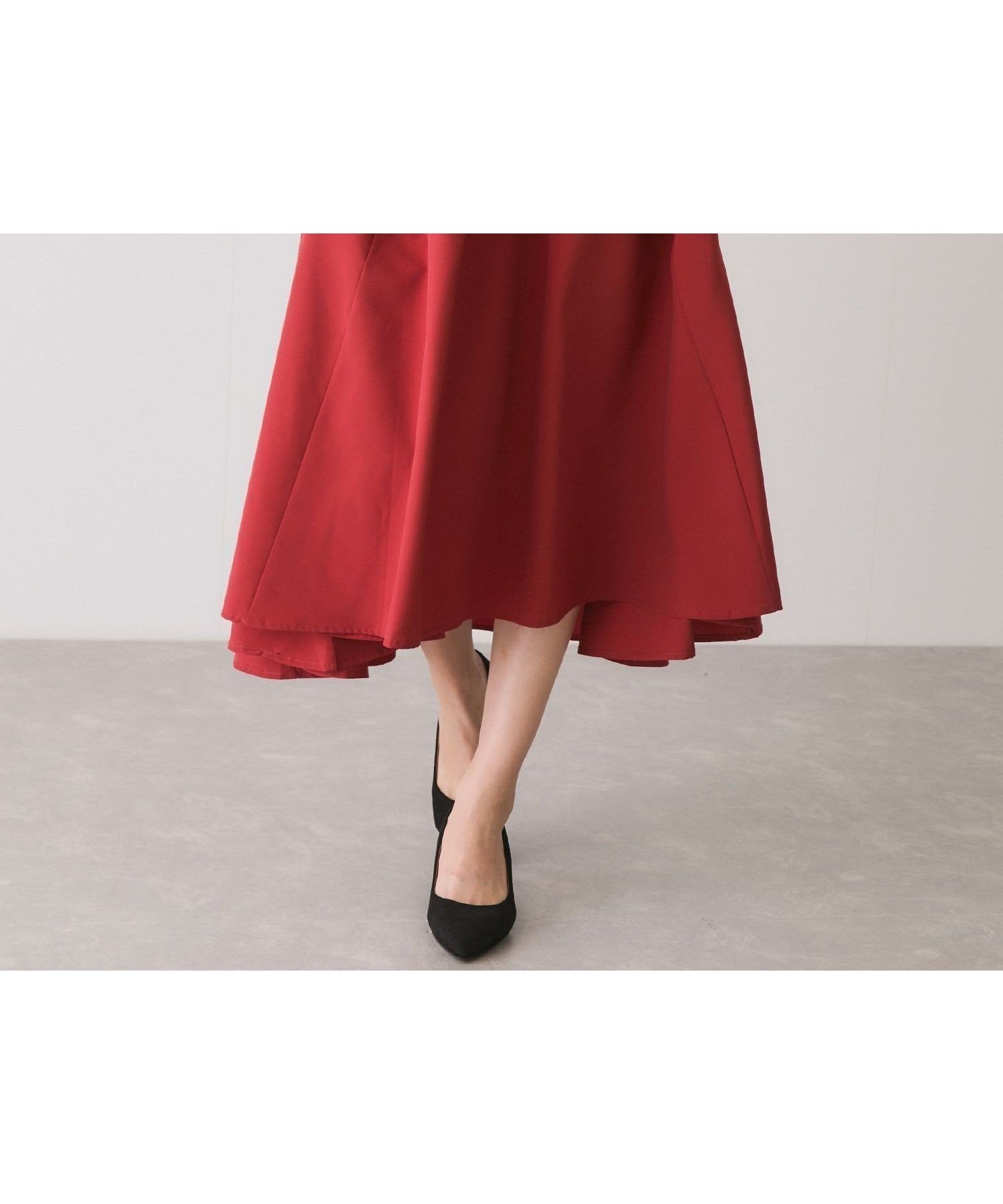 【ジャイロ/JAYRO】のフレアシルエット切替スカート インテリア・キッズ・メンズ・レディースファッション・服の通販 founy(ファニー) 　ファッション　Fashion　レディースファッション　Fashion for Women　スカート　Skirts　切替　Switching, Contrast Panel　シンプル　Simple, Minimal　ジャケット　Jacket, Outerwear　スキッパー　Skipper, Open Collar　フレア　Flare, Flared　ブルゾン　Blouson, Bomber Jacket　ヘムライン　Hemline, Bottom Cut　ポケット　Pocket, Pocket Detail　ロング　Long, Long-Length　楽ちん　Easy Fit, Comfortable　A/W・秋冬　Autumn/Winter　S/S・春夏　SS, Spring/Summer, Warm Season　夏　Summer　レッド系(62)|ID: prp329100004644859 ipo3291000000033518014