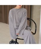 【フリークスストア/FREAK'S STORE】の起毛 リブ スカート セットアップ(トップス・スカート)【限定展開】 24AW 杢グレー|ID: prp329100004644870 ipo3291000000033518339