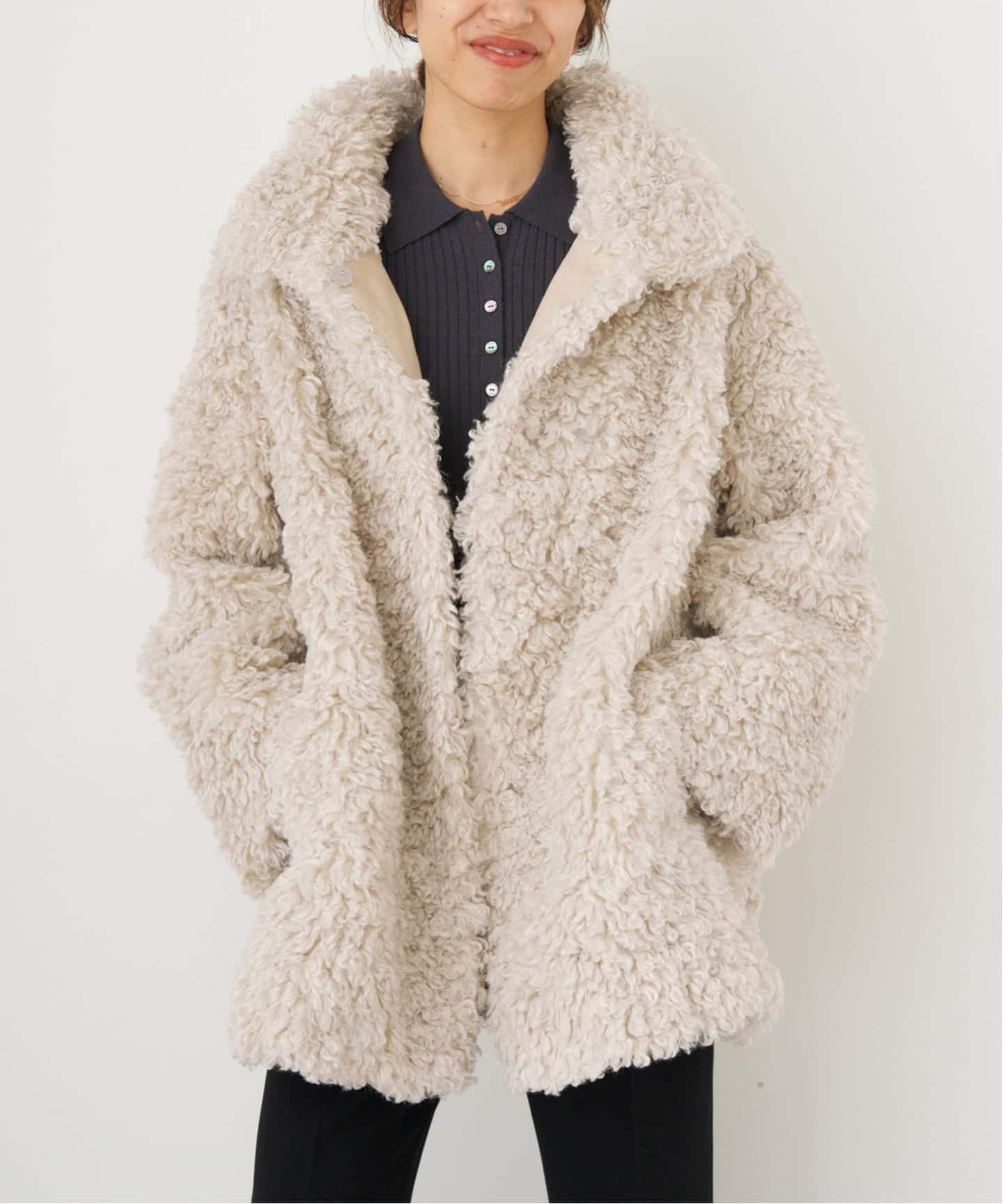 【イエナ/IENA】のTISSAVELファーコート インテリア・キッズ・メンズ・レディースファッション・服の通販 founy(ファニー) 　ファッション　Fashion　レディースファッション　Fashion for Women　アウター　Coat / Outerwear Collection　コート・ロングコート・ピーコート　Long Coats, Peacoats & More　2025年　2025　2025-2026秋冬・A/W　Autumn/Winter 2025–26 AW25–26　スタンド　Stand Collar, Upright Stand　バランス　Balance, Style Balance　フランス　France, French　リュクス　Luxury, Elegant, High-End, Chic　ナチュラル|ID: prp329100004644875 ipo3291000000033645246