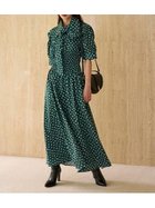 【スナイデル/SNIDEL】のドットボウタイシャツワンピース GRN[024]|ID:prp329100004644876