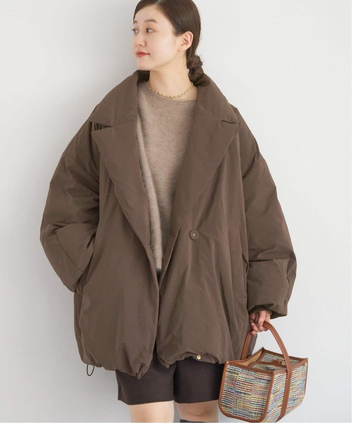 【イエナ/IENA】のARTIROSA 撥水テイラーコクーンダウン インテリア・キッズ・メンズ・レディースファッション・服の通販 founy(ファニー) https://founy.com/ ファッション Fashion レディースファッション Fashion for Women 2025年 2025 2025-2026秋冬・A/W Autumn/Winter 2025–26 AW25–26 タフタ Taffeta, Structured Fabric |ID: prp329100004644880 ipo3291000000033518604