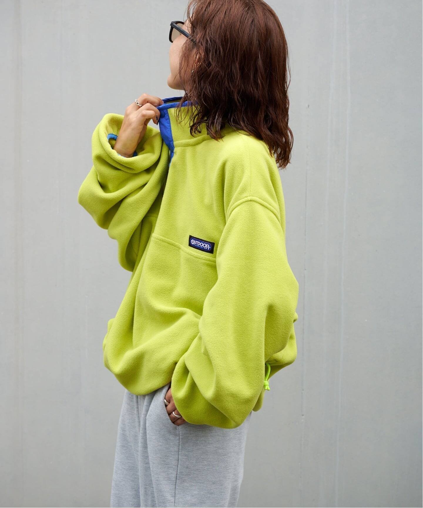 【アウトドアプロダクツ ユージュアルシングス/OUTDOOR PRODUCTS Usual Things】のフリーススナップブルゾン インテリア・キッズ・メンズ・レディースファッション・服の通販 founy(ファニー) 　ファッション　Fashion　レディースファッション　Fashion for Women　アウター　Coat / Outerwear Collection　ブルゾンジャケット・スポーティアウター　Blouson Jackets　アウトドア　Outdoor Clothing　カーディガン　Cardigan, Knitwear　キャップ　Cap, Baseball Cap　サンダル　Sandals, Summer Shoes　シューズ　Shoes, Footwear　スニーカー　Sneakers, Trainers　ダウン　Down, Puffer　デニム　Denim, Jeans Material　ネックレス　Necklace, Pendant Necklace　バランス　Balance, Style Balance　パール　Pearl, Pearl Accent　フィット　Fit, Slim Fit　フリル　Frill, Ruffle　ベーシック　Basic, Essential　メンズ　Men's, Menswear　リネン　Linen, Linen Fabric　レオパード　Leopard, Animal Print　おすすめ　Recommended / Our Picks　エレガント 上品　Elegant　グリーン A|ID: prp329100004644899 ipo3291000000033518808
