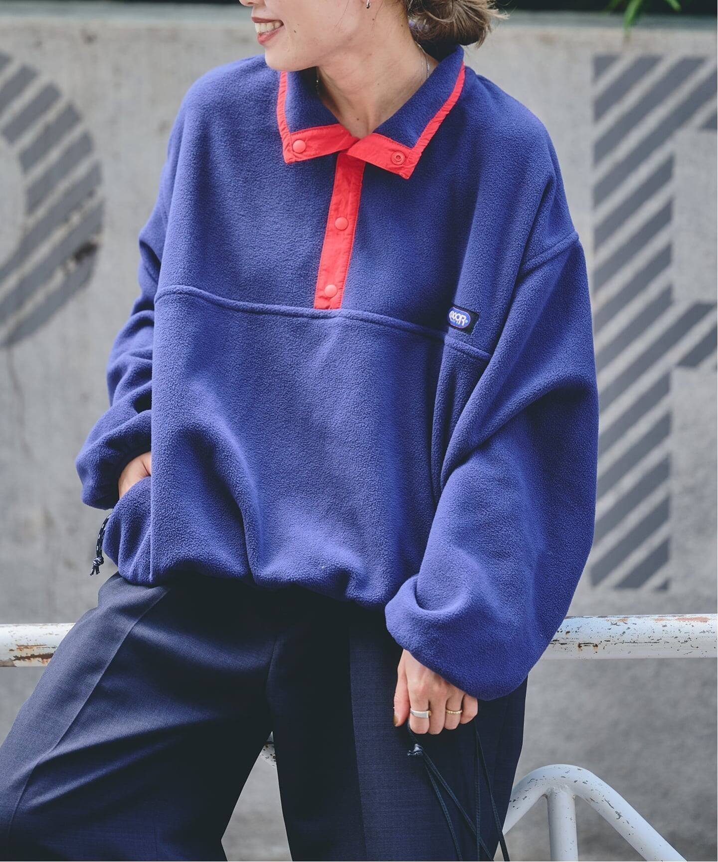 【アウトドアプロダクツ ユージュアルシングス/OUTDOOR PRODUCTS Usual Things】のフリーススナップブルゾン インテリア・キッズ・メンズ・レディースファッション・服の通販 founy(ファニー) 　ファッション　Fashion　レディースファッション　Fashion for Women　アウター　Coat / Outerwear Collection　ブルゾンジャケット・スポーティアウター　Blouson Jackets　アウトドア　Outdoor Clothing　カーディガン　Cardigan, Knitwear　キャップ　Cap, Baseball Cap　サンダル　Sandals, Summer Shoes　シューズ　Shoes, Footwear　スニーカー　Sneakers, Trainers　ダウン　Down, Puffer　デニム　Denim, Jeans Material　ネックレス　Necklace, Pendant Necklace　バランス　Balance, Style Balance　パール　Pearl, Pearl Accent　フィット　Fit, Slim Fit　フリル　Frill, Ruffle　ベーシック　Basic, Essential　メンズ　Men's, Menswear　リネン　Linen, Linen Fabric　レオパード　Leopard, Animal Print　おすすめ　Recommended / Our Picks　エレガント 上品　Elegant　ネイビー|ID: prp329100004644899 ipo3291000000033518811