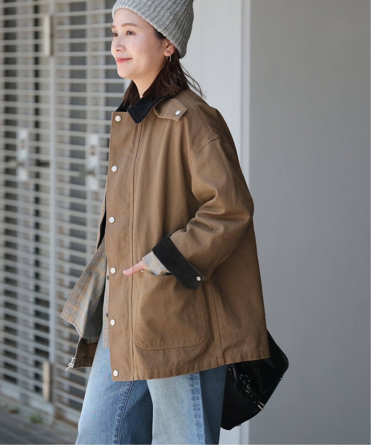 【ジャーナルスタンダード/JOURNAL STANDARD】の【2025FW 新作】ダックブルゾン インテリア・キッズ・メンズ・レディースファッション・服の通販 founy(ファニー) 　ファッション　Fashion　レディースファッション　Fashion for Women　アウター　Coat / Outerwear Collection　ブルゾンジャケット・スポーティアウター　Blouson Jackets　チェック　Check, Plaid, Tartan　フラップ　Flap, Flap Pocket　ブルゾン　Blouson, Bomber Jacket　キャメル|ID: prp329100004644910 ipo3291000000033518930