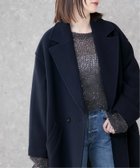 【ジャーナルスタンダード レサージュ/journal standard L'essage】の《追加 》SUPER120/MANTECOオーバーコート ネイビー|ID: prp329100004644920 ipo3291000000033519060