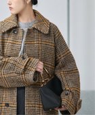 【ジャーナルスタンダード レサージュ/journal standard L'essage】の《追加 》モッサ/GIOLICAチェックバルカラーコート キャメル|ID: prp329100004644925 ipo3291000000033519096
