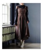 【ルディックパーク/LUDIC PARK】のチェックプリーツ切り替えジャンパースカート 人気、トレンドファッション・服の通販 founy(ファニー) ファッション Fashion レディースファッション Fashion for Women スカート Skirts インナー Innerwear 秋 Autumn シアー Sheer, See-Through タートルネック Turtleneck, High Neck チェック Check, Plaid, Tartan ツイル Twist, Twisted Detail フェミニン Feminine, Girly プリーツ Pleats, Pleated ポケット Pocket, Pocket Detail ループ Loop, Loop Knit おすすめ Recommended / Our Picks thumbnail 濃茶|ID: prp329100004644926 ipo3291000000033519091