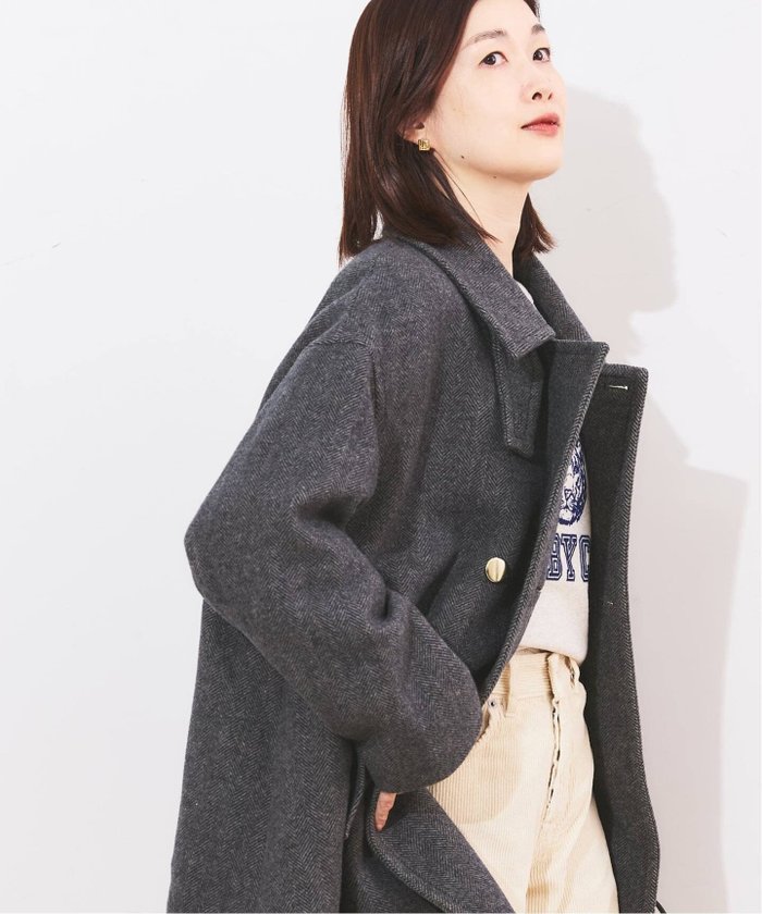 【ジャーナルスタンダード レサージュ/journal standard L'essage】の《追加 》SUPER120/MANTECOステンカラーショートコート インテリア・キッズ・メンズ・レディースファッション・服の通販 founy(ファニー) https://founy.com/ ファッション Fashion レディースファッション Fashion for Women アウター Coat / Outerwear Collection コート・ロングコート・ピーコート Long Coats, Peacoats & More 2025年 2025 2025-2026秋冬・A/W Autumn/Winter 2025–26 AW25–26 |ID: prp329100004644931 ipo3291000000033519126