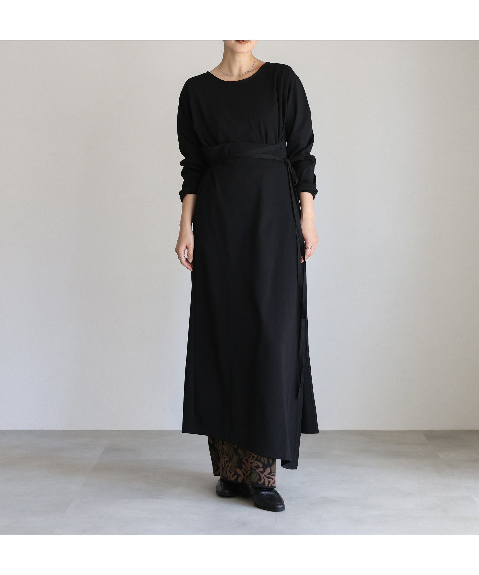 【セレクトモカ/SELECT MOCA】の【Et】サイドスリットラップワンピース 人気、トレンドファッション・服の通販 founy(ファニー) 　ファッション　Fashion　レディースファッション　Fashion for Women　ワンピース　Dresses　おすすめ　Recommended / Our Picks　アシンメトリー　Asymmetrical Style　バランス　Balance, Style Balance　洗える　Machine Washable　 other-1|ID: prp329100004644934 ipo3291000000033519144