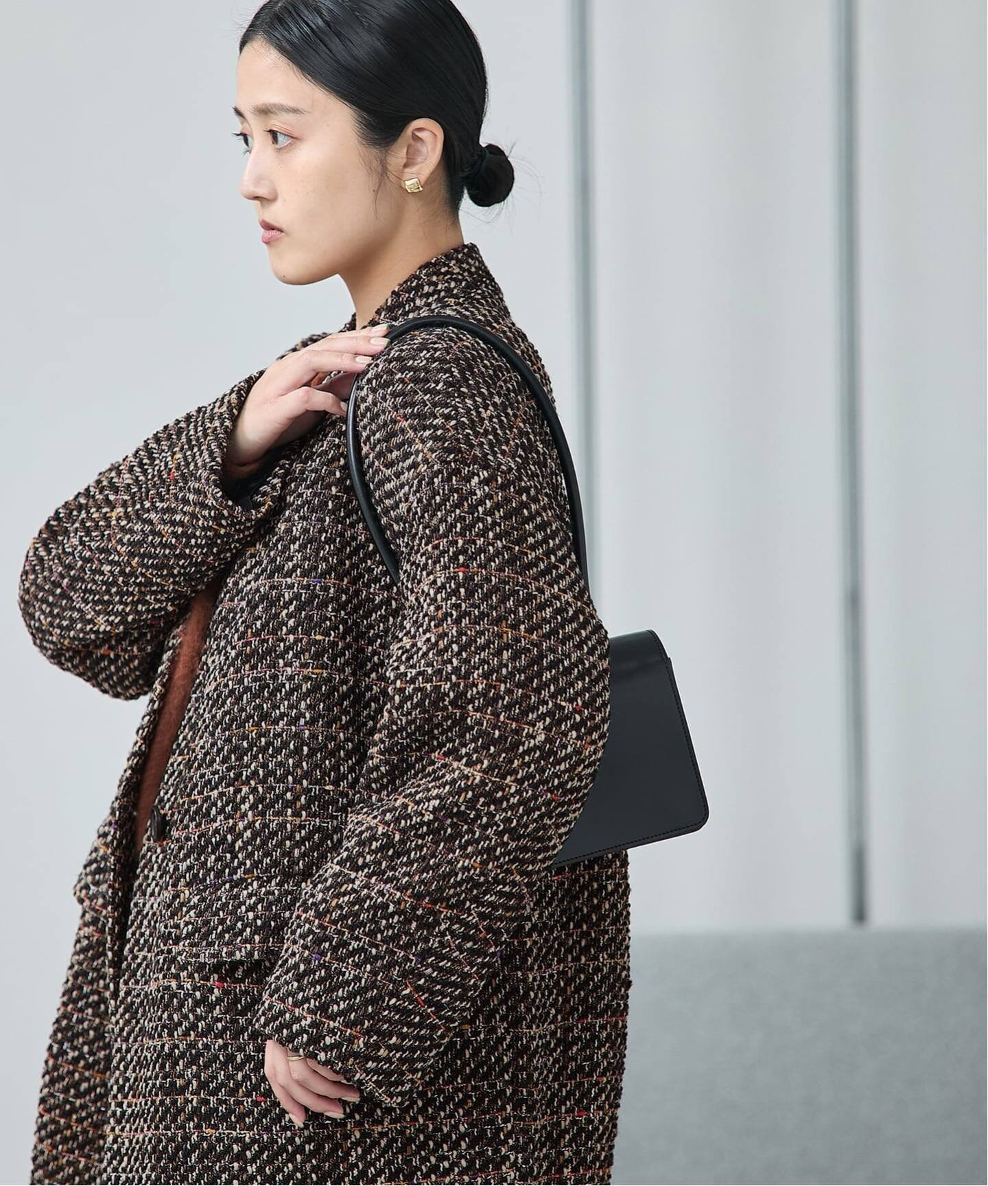 【ジャーナルスタンダード レサージュ/journal standard L'essage】の《追加 》SUPER140S/GIOLICA コクーンコート インテリア・キッズ・メンズ・レディースファッション・服の通販 founy(ファニー) 　ファッション　Fashion　レディースファッション　Fashion for Women　アウター　Coat / Outerwear Collection　コート・ロングコート・ピーコート　Long Coats, Peacoats & More　2025年　2025　2025-2026秋冬・A/W　Autumn/Winter 2025–26 AW25–26　ブラック A|ID: prp329100004644935 ipo3291000000033519167