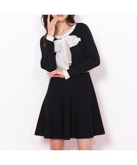 【ジルバイジルスチュアート/JILL by JILLSTUART】のビッグリボンニットアップ 人気、トレンドファッション・服の通販 founy(ファニー) ファッション Fashion レディースファッション Fashion for Women トップス・カットソー Cut & Sew Tops ニット Knit Tops & Sweaters カーディガン Cardigan, Knitwear セットアップ Set-Up, Coordinated Outfit ビッグ Big, Oversized リボン Ribbon, Bow |ID:prp329100004644945