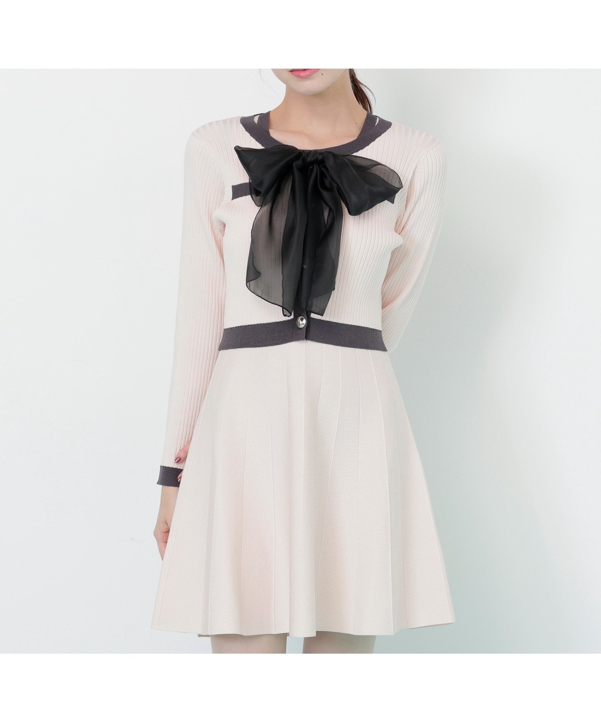 【ジルバイジルスチュアート/JILL by JILLSTUART】のビッグリボンニットアップ インテリア・キッズ・メンズ・レディースファッション・服の通販 founy(ファニー) 　ファッション　Fashion　レディースファッション　Fashion for Women　トップス・カットソー　Cut & Sew Tops　ニット　Knit Tops & Sweaters　カーディガン　Cardigan, Knitwear　セットアップ　Set-Up, Coordinated Outfit　ビッグ　Big, Oversized　リボン　Ribbon, Bow　ピンク|ID: prp329100004644945 ipo3291000000033519279