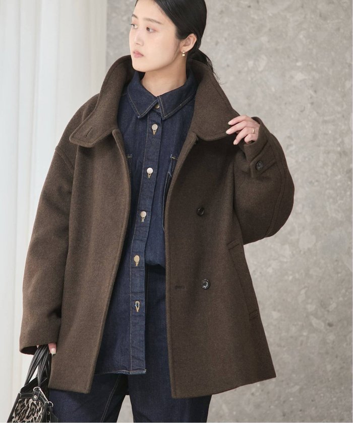 【ジャーナルスタンダード レサージュ/journal standard L'essage】の《追加 2》MANTECO/TWEEDスタンドショートコート インテリア・キッズ・メンズ・レディースファッション・服の通販 founy(ファニー) https://founy.com/ ファッション Fashion レディースファッション Fashion for Women アウター Coat / Outerwear Collection コート・ロングコート・ピーコート Long Coats, Peacoats & More 2025年 2025 2025-2026秋冬・A/W Autumn/Winter 2025–26 AW25–26 |ID: prp329100004644951 ipo3291000000033519310